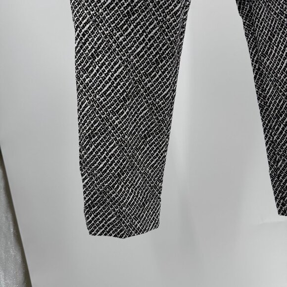 Insight New York PANTS, Tetris Dot Black & White Patterned Size 8 - Picture 14 of 16
